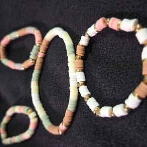 Colorful Beaded Bracelet Set